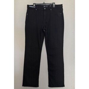 BKE Buckle Tyler Straight Jeans 38x34 Black Mens Stretch Premium Cotton Denim